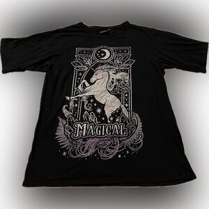 Magical Black Graphic Tee